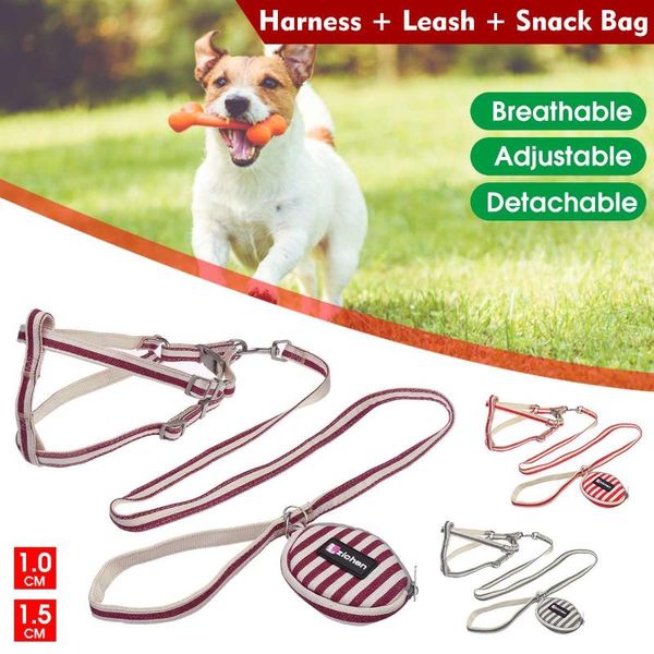 dog collars & leashes 3 in 1 nylon pet harness no pull lead with snack bag soft breathable puppy cats adjustable vest leash strap belt
dog collars & leashes 3 in 1 nylon pet harness no pull lead with snack bag soft breathable puppy cats adjustable vest leash strap belt