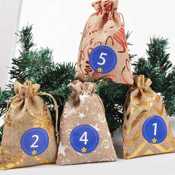 bronzing linen christmas gift bag drawstring pocket cotton packaging digital sticker set-abux wrap
bronzing linen christmas gift bag drawstring pocket cotton packaging digital sticker set-abux wrap