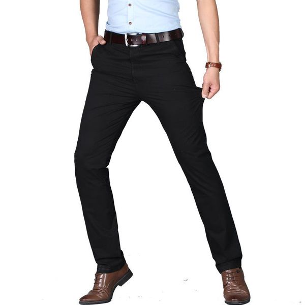 men's pants 2021 summer style young and middle-aged korean casual cotton thin straight long men dress, Black
men's pants 2021 summer style young and middle-aged korean casual cotton thin straight long men dress, Black