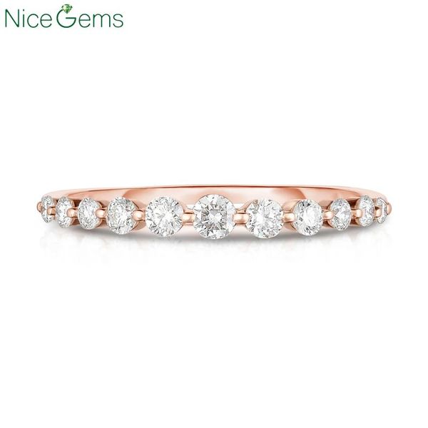 nicegems solid18k single prong half eternity ring with natural diamond stackable wedding ring0.3ctw band for women jewelry cluster rings, Golden;silver
nicegems solid18k single prong half eternity ring with natural diamond stackable wedding ring0.3ctw band for women jewelry cluster rings, Golden;silver
