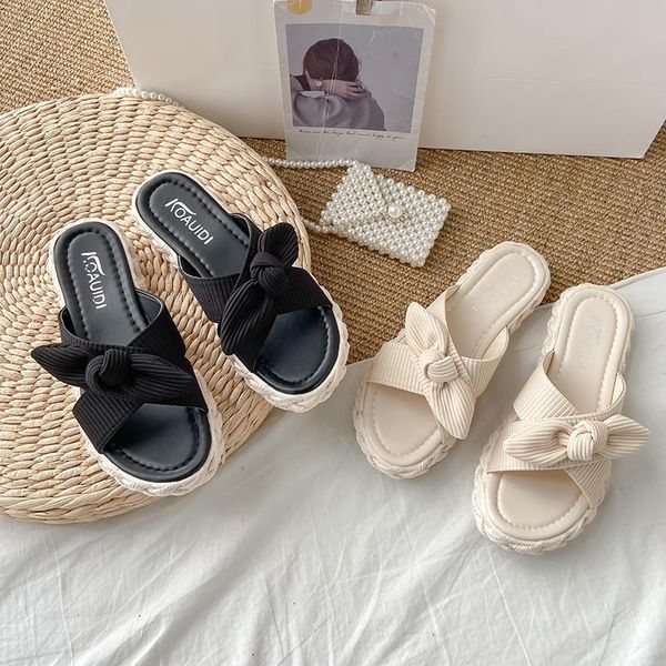 slippers shoes woman 2021 butterfly-knot house platform med pantofle shale female beach luxury slides summer flat sabot, Black
slippers shoes woman 2021 butterfly-knot house platform med pantofle shale female beach luxury slides summer flat sabot, Black
