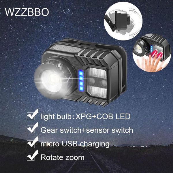 headlamps powerful led headlamp rechargeable headlight head band with lights built-in battery rotate zoom sensory switch fishing camping
headlamps powerful led headlamp rechargeable headlight head band with lights built-in battery rotate zoom sensory switch fishing camping
