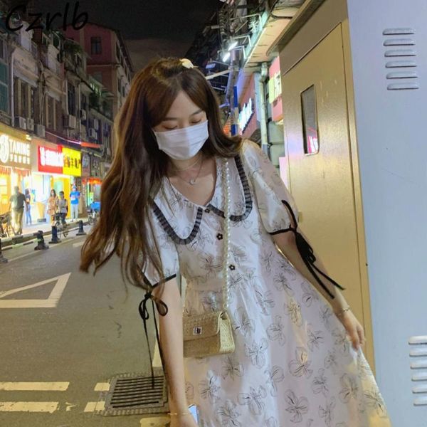 casual dresses short sleeve dress women printed sweet girlish lace-up korean style a-line sundress cozy empire clothing leisure chic summer, Black;gray
casual dresses short sleeve dress women printed sweet girlish lace-up korean style a-line sundress cozy empire clothing leisure chic summer, Black;gray