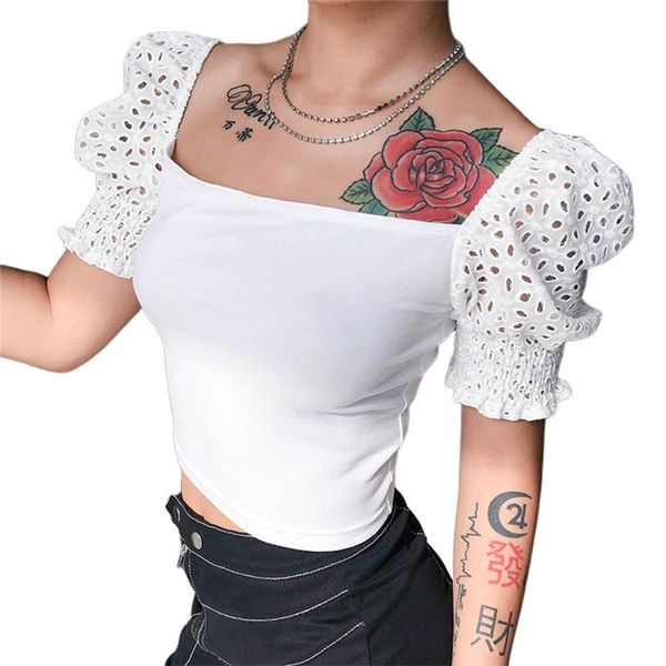 women mesh sheer blouse see-through puff short sleeve fashion hollow transparent white shirt female blusas autumn women's blouses & shi
women mesh sheer blouse see-through puff short sleeve fashion hollow transparent white shirt female blusas autumn women's blouses & shi