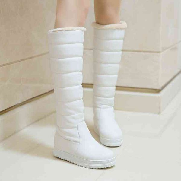 boots inverno novo joelho botas de neve alta algodão feminino interior aumentando manga couro do plutônio engrossado lã quente sapatos io2l, Black
boots inverno novo joelho botas de neve alta algodão feminino interior aumentando manga couro do plutônio engrossado lã quente sapatos io2l, Black