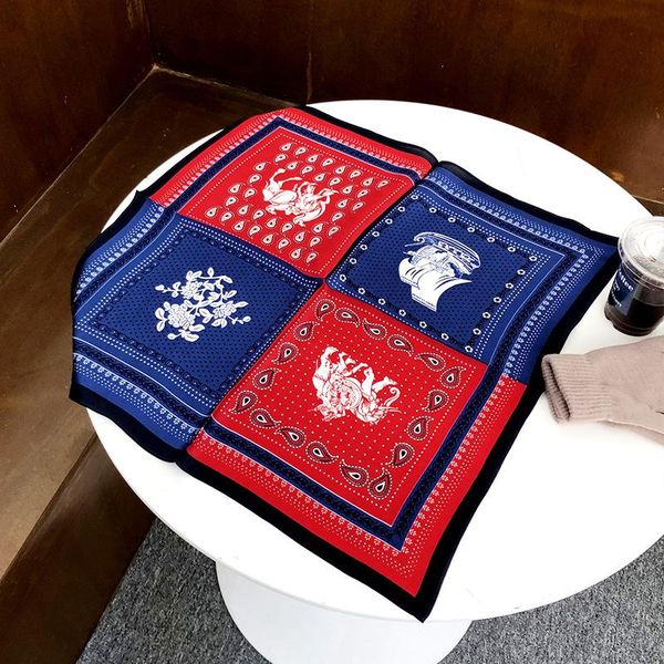 scarves 100% natural silk square scarf women flower print bandana hair headscarf ladies neckscarf pure real shawls wraps, Blue;gray
scarves 100% natural silk square scarf women flower print bandana hair headscarf ladies neckscarf pure real shawls wraps, Blue;gray