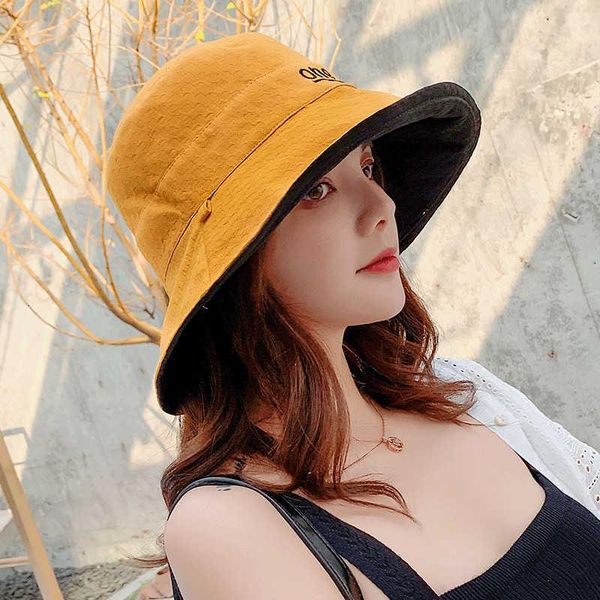 bucket hat summer fisherman's hat women's fashion letter one uv protection sun travel sunshade, Blue;gray
bucket hat summer fisherman's hat women's fashion letter one uv protection sun travel sunshade, Blue;gray