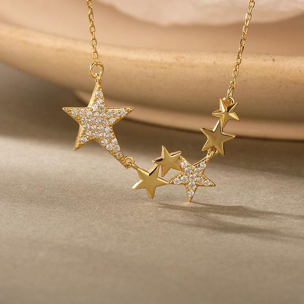 chains jewelry star necklace collarbone chain women a hundred simple fashion items decorated, Silver
chains jewelry star necklace collarbone chain women a hundred simple fashion items decorated, Silver