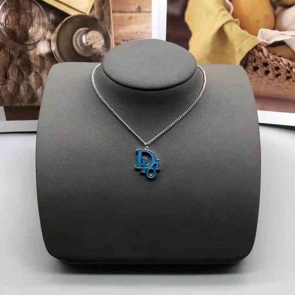 70% off letter blue glue clavicle necklace 2021 platinum fashion brass sweater chain, Silver
70% off letter blue glue clavicle necklace 2021 platinum fashion brass sweater chain, Silver