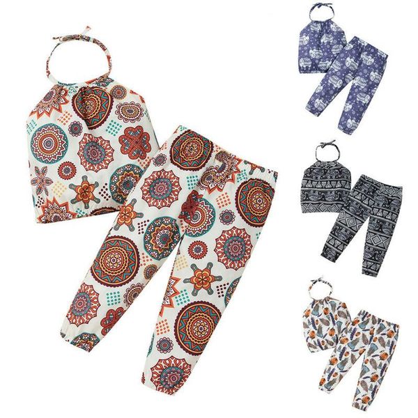 clothing sets girls suspender printed two piece suit neck hanging sleeve less casual fashion clothes cotton loose comfortable pants, White
clothing sets girls suspender printed two piece suit neck hanging sleeve less casual fashion clothes cotton loose comfortable pants, White