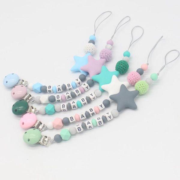 pacifiers# diy silicone baby pacifier clip colorful chain for teething soother chew toy dummy clips
pacifiers# diy silicone baby pacifier clip colorful chain for teething soother chew toy dummy clips