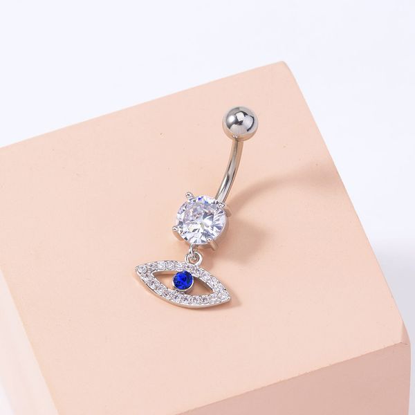 selling new micro inlaid devil's eye nail personality fashion zircon puncture navel accessories female, Silver
selling new micro inlaid devil's eye nail personality fashion zircon puncture navel accessories female, Silver