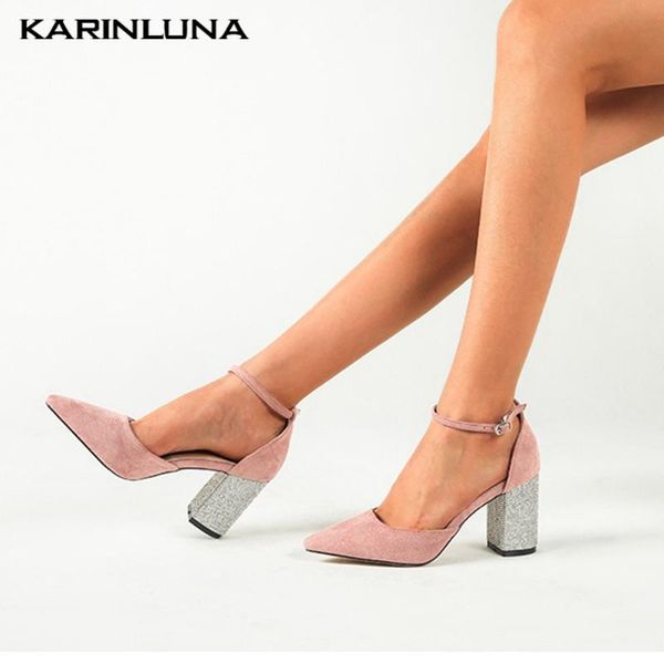 dress shoes karin 2021 brand design women sandals square heels round toe platform crystal pumps summer party woman, Black
dress shoes karin 2021 brand design women sandals square heels round toe platform crystal pumps summer party woman, Black