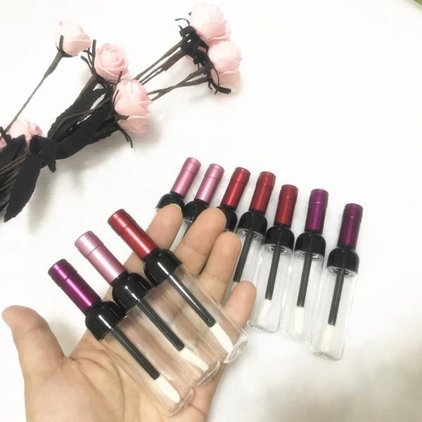 storage bottles & jars empty red wine shaped lip gloss bottle black makeup liquid lipstick container purple lid cosmetic tube
storage bottles & jars empty red wine shaped lip gloss bottle black makeup liquid lipstick container purple lid cosmetic tube