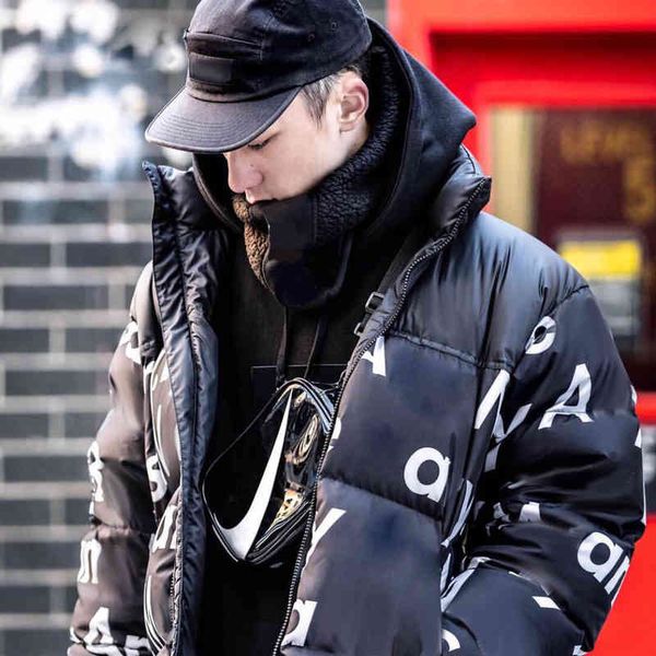 men down ets parkas fashion letter pattern printed barrage embroidery epaulet women coats winter street outerwear, Black
men down ets parkas fashion letter pattern printed barrage embroidery epaulet women coats winter street outerwear, Black