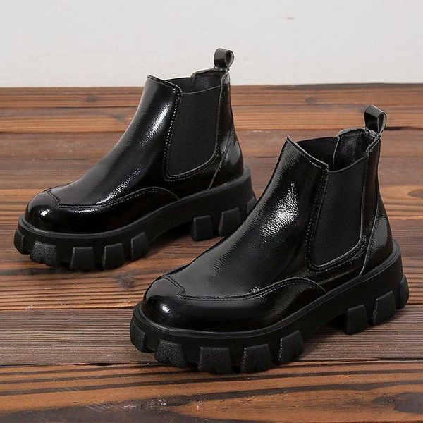 boots punk style flats platform women ankle fashion ladies slip on chunky shoes white black women's motorcycle
boots punk style flats platform women ankle fashion ladies slip on chunky shoes white black women's motorcycle