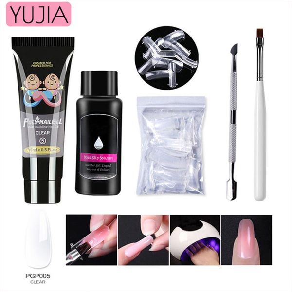 nail art kits 5pcs/set gel kit quick building set poligel polish for extensions acrylic tool
nail art kits 5pcs/set gel kit quick building set poligel polish for extensions acrylic tool
