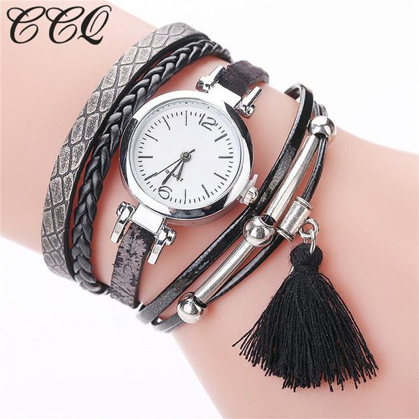 wristwatches ccq fashion brand woman's watch leather quartz bracelet wrist watches ladies dress relogio feminino #d, Slivery;brown
wristwatches ccq fashion brand woman's watch leather quartz bracelet wrist watches ladies dress relogio feminino #d, Slivery;brown