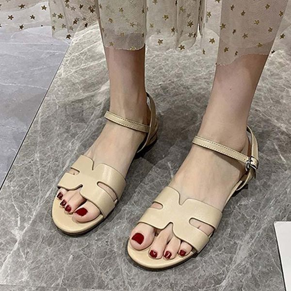 sandals 2021 summer fashion women buckle strap hollow out open toe woman's flats solid color pu leather casual shoes female, Black
sandals 2021 summer fashion women buckle strap hollow out open toe woman's flats solid color pu leather casual shoes female, Black