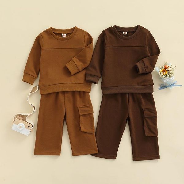 clothing sets 2021 baby boy pants suit long sleeve solid color sweater children's, White
clothing sets 2021 baby boy pants suit long sleeve solid color sweater children's, White