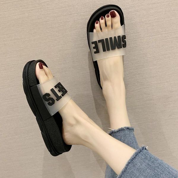slippers chick-soled for women's outer wear 2021 fashion all-match web celebrity super beach flops instagram trend, Black
slippers chick-soled for women's outer wear 2021 fashion all-match web celebrity super beach flops instagram trend, Black