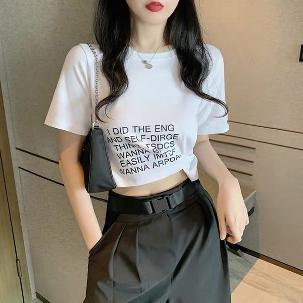 2021 new round collar sweater spring and autumn korean edition chin sleeve t-shirt women's girl short t-shirt top, Black
2021 new round collar sweater spring and autumn korean edition chin sleeve t-shirt women's girl short t-shirt top, Black
