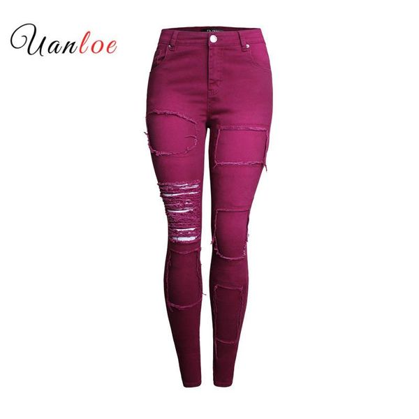 fashion patchwork pencil pants jeans for women hole skinny vogue lady jean solid color denim women's, Blue
fashion patchwork pencil pants jeans for women hole skinny vogue lady jean solid color denim women's, Blue