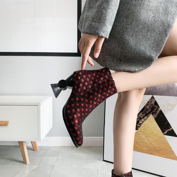 boots women 2021 fashion waterproof winter shoes for woman snow zipper high heel ankle botas mujer size 33-43, Black
boots women 2021 fashion waterproof winter shoes for woman snow zipper high heel ankle botas mujer size 33-43, Black