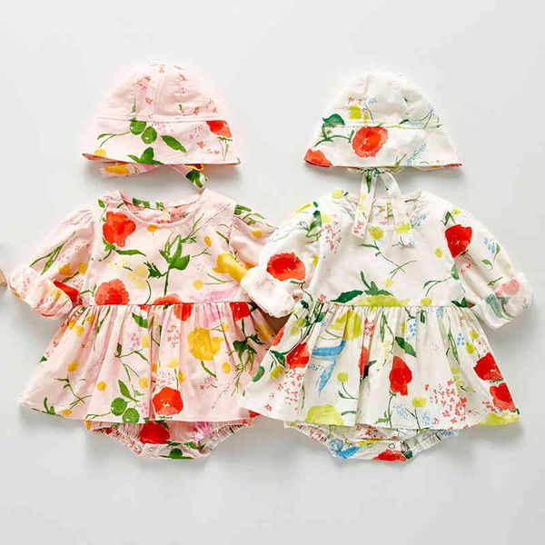 baby girl bodysuits long sleeves lovely flower print rompers and hat bodysuit born clothes 210429, Blue
baby girl bodysuits long sleeves lovely flower print rompers and hat bodysuit born clothes 210429, Blue
