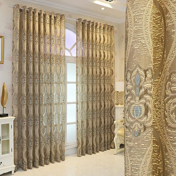 curtain & drapes customized high-end elegant luxury european style light transmission nontransparent gauze living room balco
curtain & drapes customized high-end elegant luxury european style light transmission nontransparent gauze living room balco