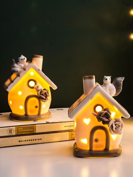decorative objects & figurines with light creative home decor accessories ceramics house model sculpture deskdecoration ornamens fairy g
decorative objects & figurines with light creative home decor accessories ceramics house model sculpture deskdecoration ornamens fairy g