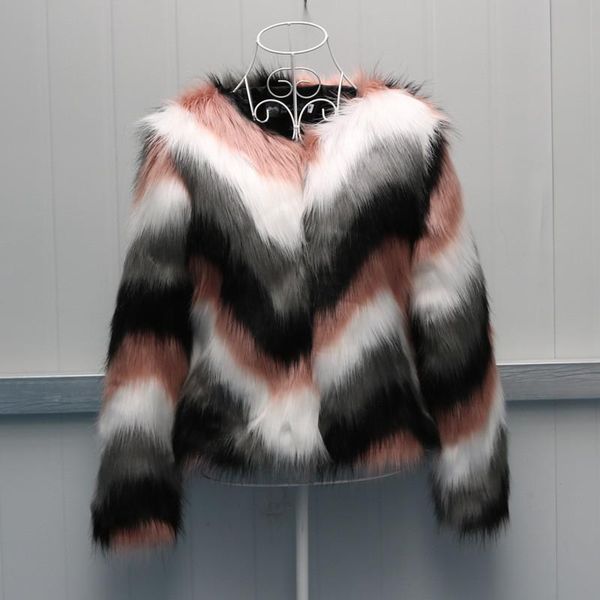 women's fur & faux coat women autumn and winter fake short jacket large size warm simple 6xl 7xl 8xl 9xl outwear xf769, Black
women's fur & faux coat women autumn and winter fake short jacket large size warm simple 6xl 7xl 8xl 9xl outwear xf769, Black