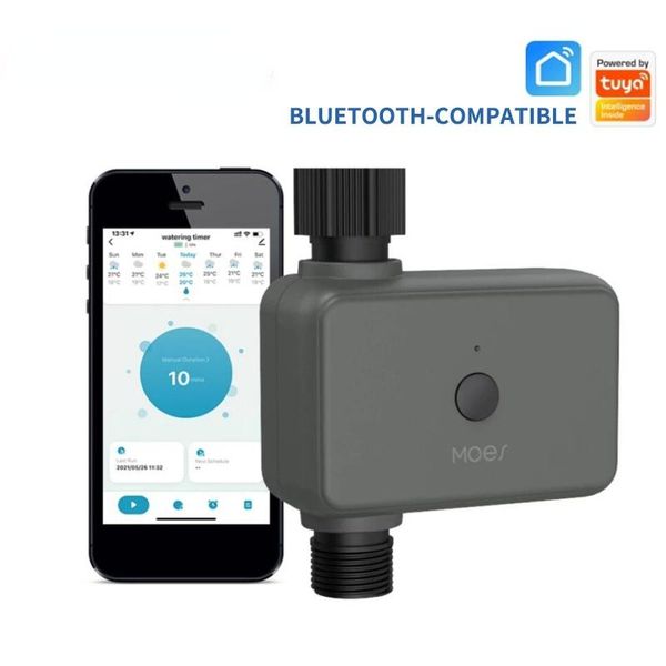 watering equipments tuya smart bluetooth-compatible water timer rain delay programmable irrigation with automatic and manual hub need
watering equipments tuya smart bluetooth-compatible water timer rain delay programmable irrigation with automatic and manual hub need