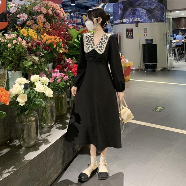 casual dresses early autumn dress small women's 2021 french spring and gentle wind close waist thin long sleeve, Black;gray
casual dresses early autumn dress small women's 2021 french spring and gentle wind close waist thin long sleeve, Black;gray