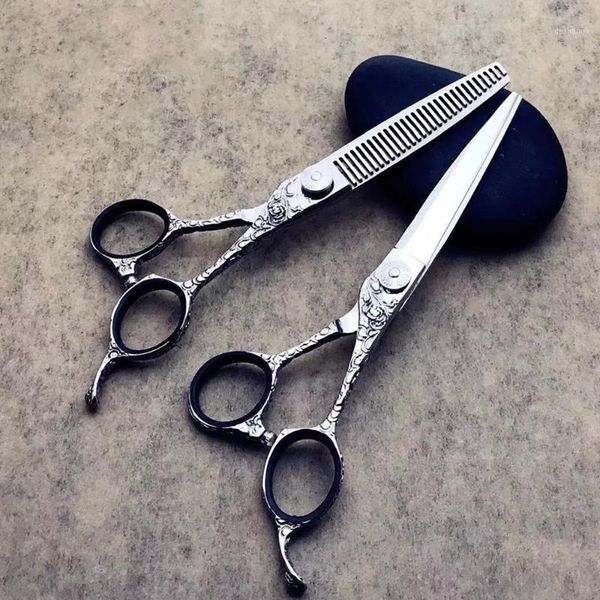 6.0 professional hair scissors set cutting barber salon haircut thinning shear hairdressing tools scissors1
6.0 professional hair scissors set cutting barber salon haircut thinning shear hairdressing tools scissors1