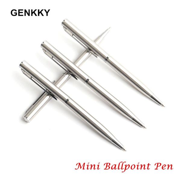 2/11/20pcs genkky mini metal ballpoint pen rotating pocket-size portable small oil exquisite writing tool pens, Blue;orange
2/11/20pcs genkky mini metal ballpoint pen rotating pocket-size portable small oil exquisite writing tool pens, Blue;orange