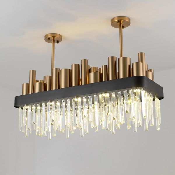 postmodern iron crystal rectangle gold lamparas de techo lustre chandelier lighting for foyer bedroom chandeliers
postmodern iron crystal rectangle gold lamparas de techo lustre chandelier lighting for foyer bedroom chandeliers