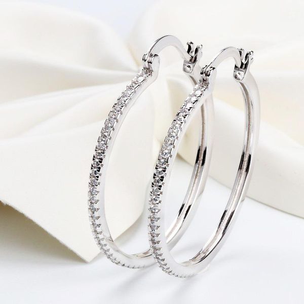 hoop & huggie 925 sterling silver big circle inlaid zircon earrings for women,s925 women's shiny model earrings,17mm-40mm 5 size, Golden;silver
hoop & huggie 925 sterling silver big circle inlaid zircon earrings for women,s925 women's shiny model earrings,17mm-40mm 5 size, Golden;silver