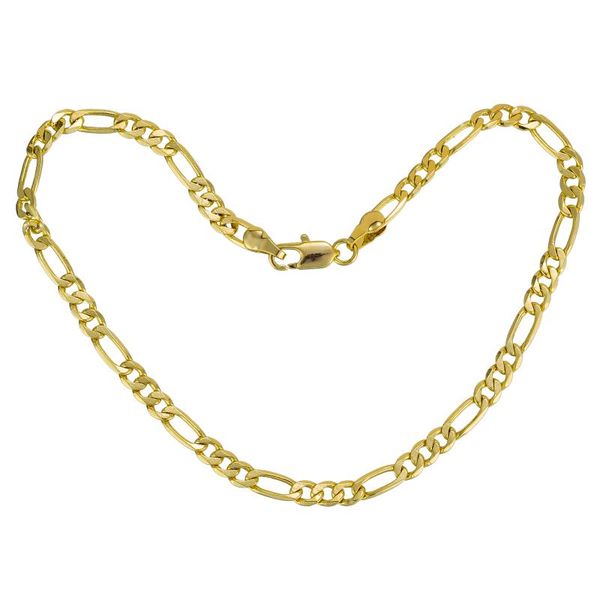 anklets gold color/white color 4mm figaro link chain flat anklet, 9 10 11 inches ankle bracelet for women men waterproof, Red;blue 
anklets gold color/white color 4mm figaro link chain flat anklet, 9 10 11 inches ankle bracelet for women men waterproof, Red;blue