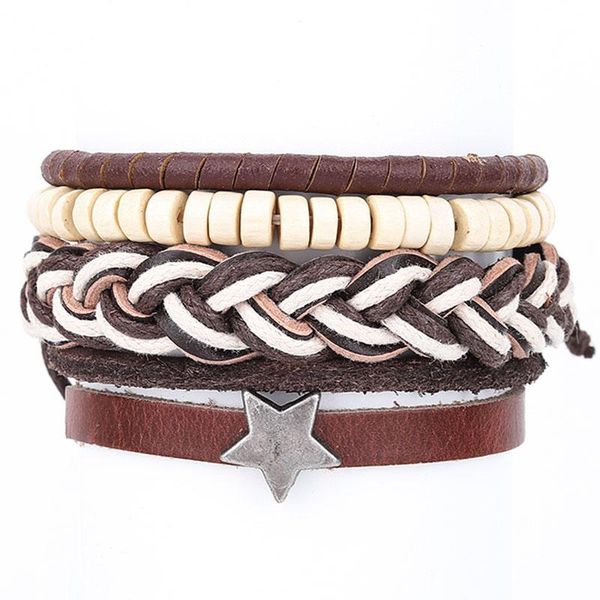 charm bracelets crazy feng mix style wood beads men leather bangles for women fashion party jewelry gift 2021, Golden;silver
charm bracelets crazy feng mix style wood beads men leather bangles for women fashion party jewelry gift 2021, Golden;silver