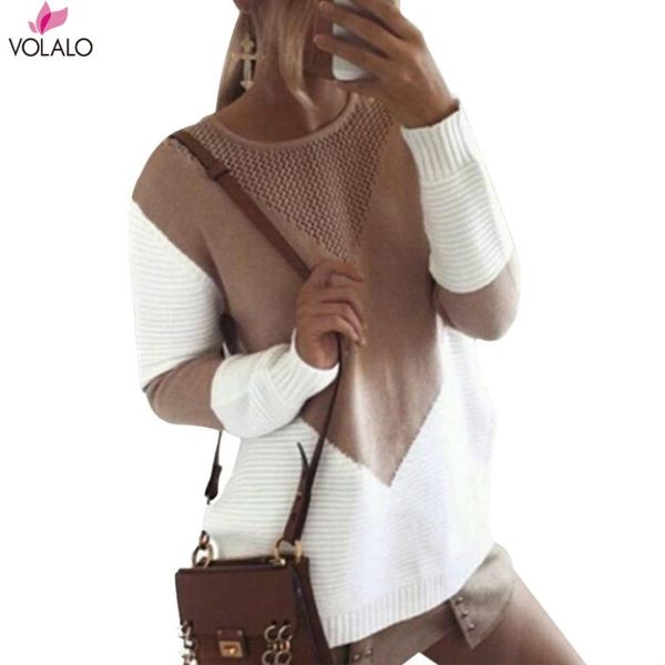 women's sweaters multicolor autumn winter women sweater o-neck knitted jumper loose casual warm femme 2021 clothes, White;black
women's sweaters multicolor autumn winter women sweater o-neck knitted jumper loose casual warm femme 2021 clothes, White;black