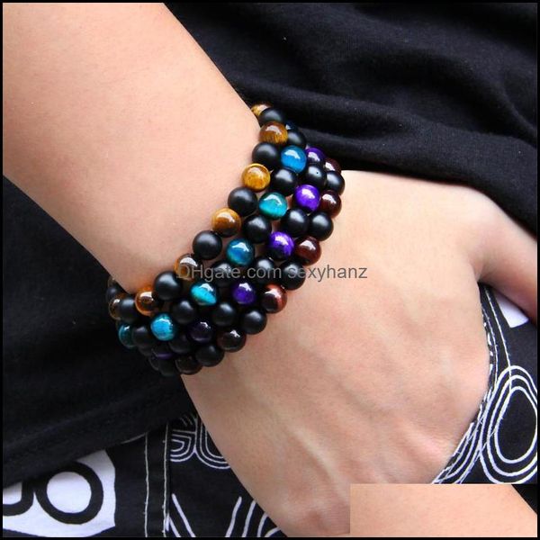 bracelets natural tiger eye stone bracelet prayer beads buddha yoga chakra meditation man woman hand jewelry homme beaded, strands drop deli, Black
bracelets natural tiger eye stone bracelet prayer beads buddha yoga chakra meditation man woman hand jewelry homme beaded, strands drop deli, Black