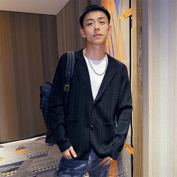 men's sweaters men sweater coat autumn casual versatile knitted cardigan jacket office business college trend couples long sleeve 2021, White;black
men's sweaters men sweater coat autumn casual versatile knitted cardigan jacket office business college trend couples long sleeve 2021, White;black