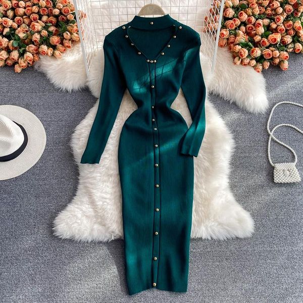 casual dresses singreiny design hollow knitted dress women long sleeve elastic slim pencil autumn winter korean bodycon sweater, Black;gray
casual dresses singreiny design hollow knitted dress women long sleeve elastic slim pencil autumn winter korean bodycon sweater, Black;gray