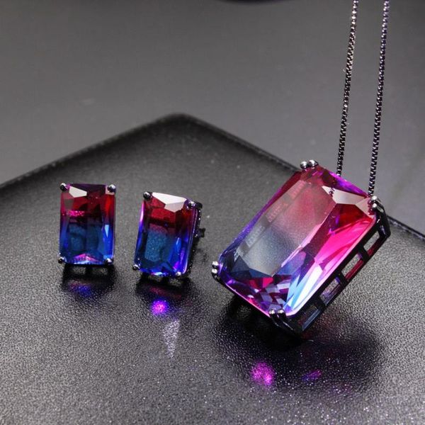 earrings & necklace square drop jewelry sets for women fashion jewellery multicolor nature stone crytal glass stud and pendant, Silver
earrings & necklace square drop jewelry sets for women fashion jewellery multicolor nature stone crytal glass stud and pendant, Silver