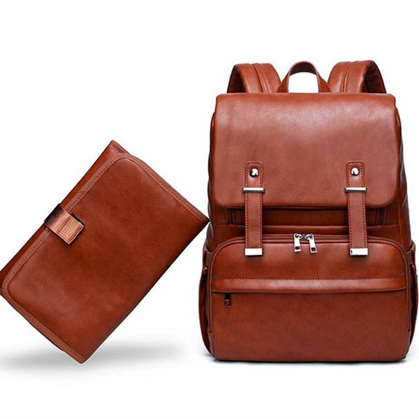 backpack fast drop pu leather mommy dad large capacity multifunctional mother and baby outdoor travel bag
backpack fast drop pu leather mommy dad large capacity multifunctional mother and baby outdoor travel bag