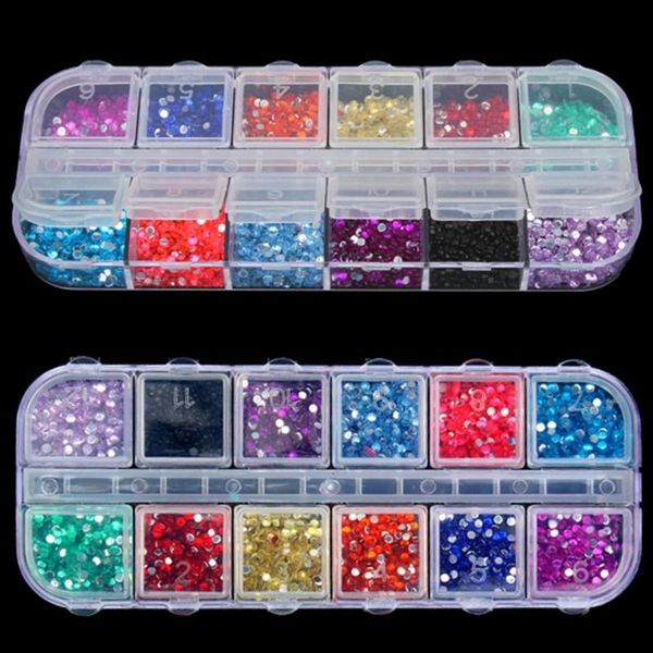 nail art decorations pro stickers 3000 pcs decoration rhinestones glitter decals beauty mixed 12 colors in case, Silver;gold
nail art decorations pro stickers 3000 pcs decoration rhinestones glitter decals beauty mixed 12 colors in case, Silver;gold