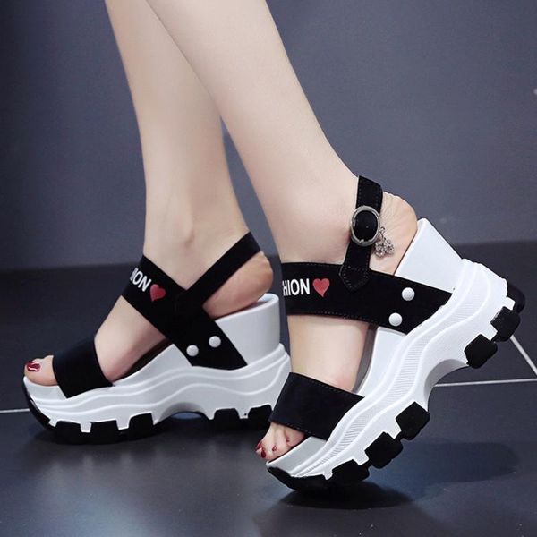 sandals sorphio female leisure platform open toe buckle strap wedges brand thick bottom women summer shoes woman, Black
sandals sorphio female leisure platform open toe buckle strap wedges brand thick bottom women summer shoes woman, Black