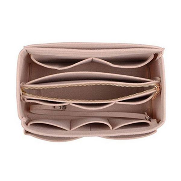 with detachable pocket portable travel tote organizer cosmetic key chain pouch felt insert bag zipper make up shaper storage bags & cases
with detachable pocket portable travel tote organizer cosmetic key chain pouch felt insert bag zipper make up shaper storage bags & cases