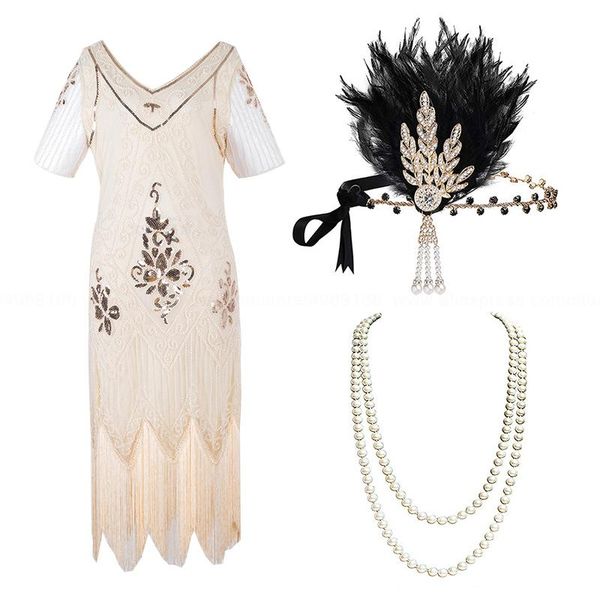 casual dresses plus size 5xl/4xl womens 1920s great gatsby flapper sequin beads dress with roaring 20s accessories set for party, Black;gray
casual dresses plus size 5xl/4xl womens 1920s great gatsby flapper sequin beads dress with roaring 20s accessories set for party, Black;gray